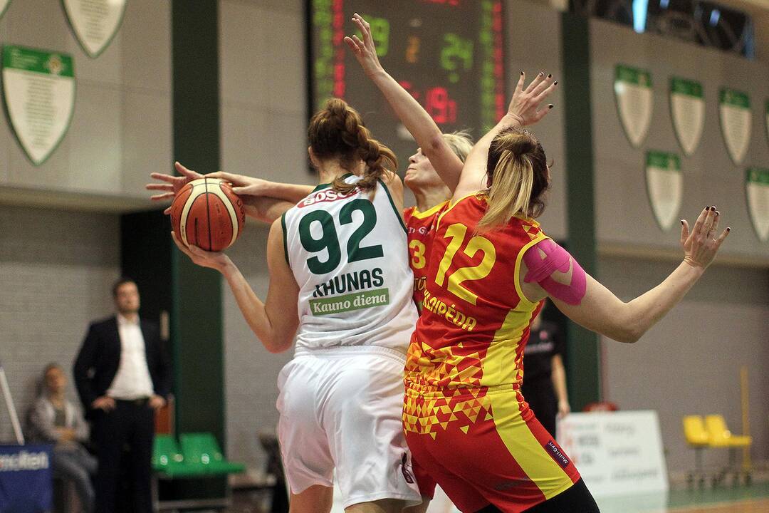 Moterų lyga: „Aistės-LSMU“ – „Fortūna“ 82:62
