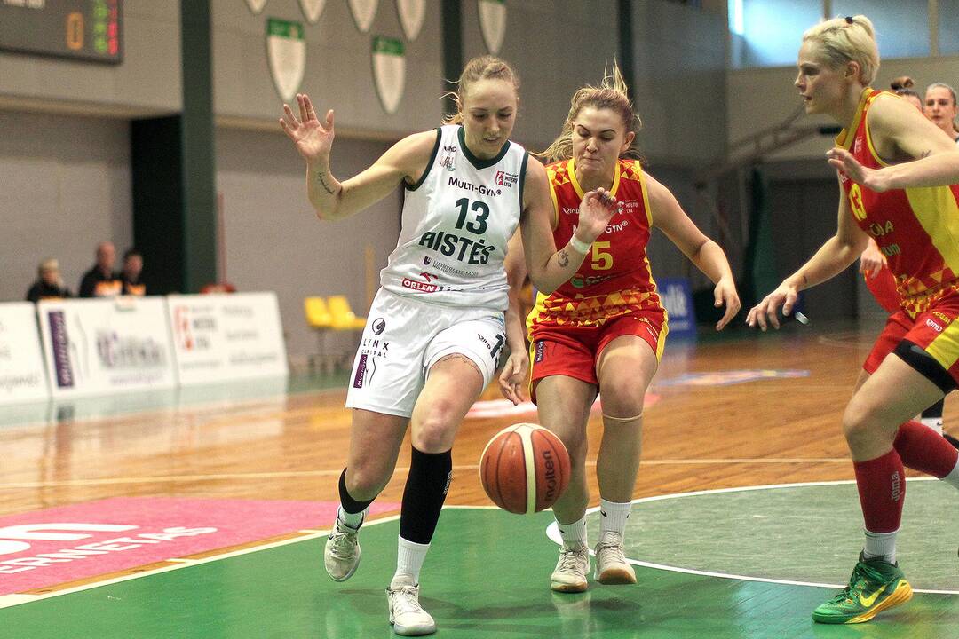 Moterų lyga: „Aistės-LSMU“ – „Fortūna“ 82:62