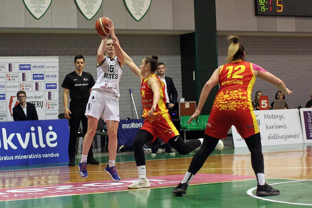 Moterų lyga: „Aistės-LSMU“ – „Fortūna“ 82:62