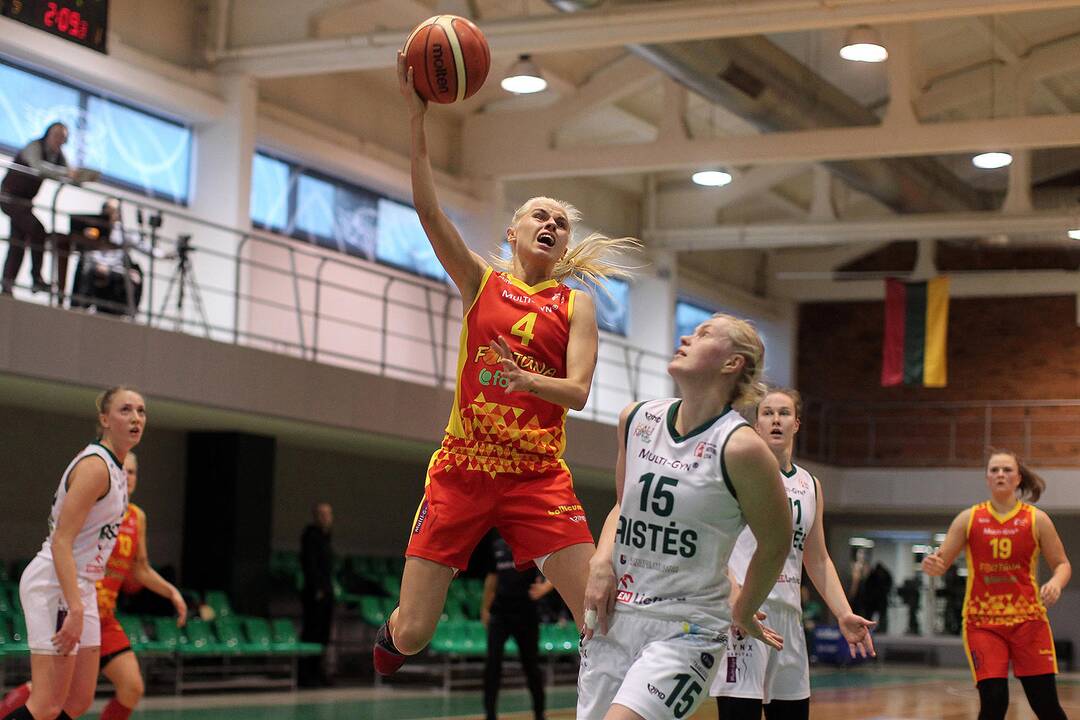 Moterų lyga: „Aistės-LSMU“ – „Fortūna“ 82:62