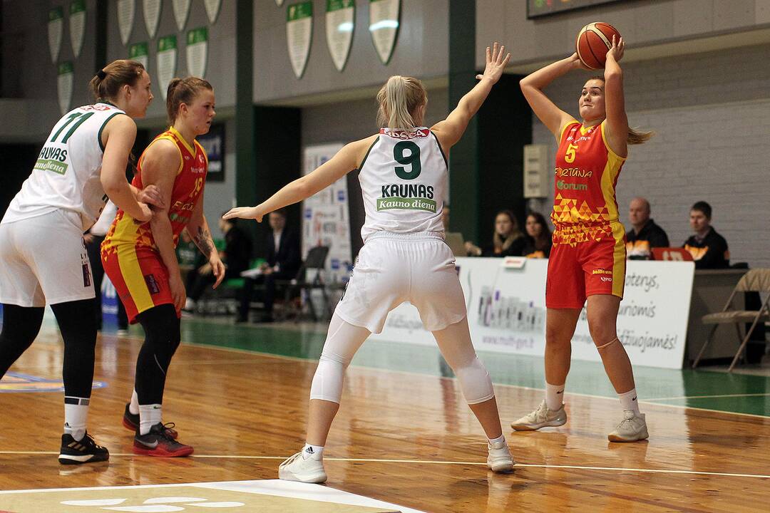 Moterų lyga: „Aistės-LSMU“ – „Fortūna“ 82:62
