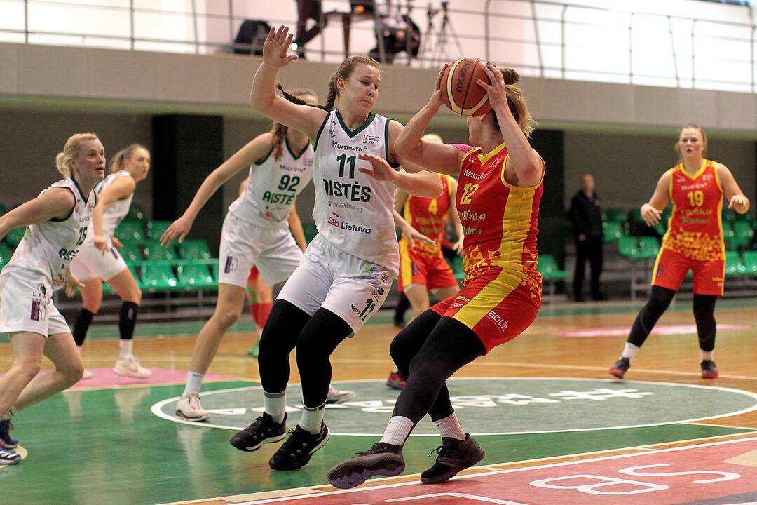Moterų lyga: „Aistės-LSMU“ – „Fortūna“ 82:62
