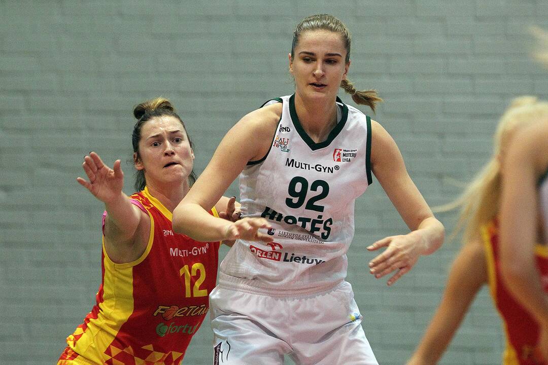 Moterų lyga: „Aistės-LSMU“ – „Fortūna“ 82:62