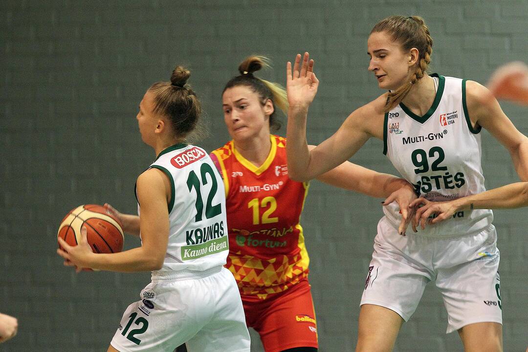 Moterų lyga: „Aistės-LSMU“ – „Fortūna“ 82:62