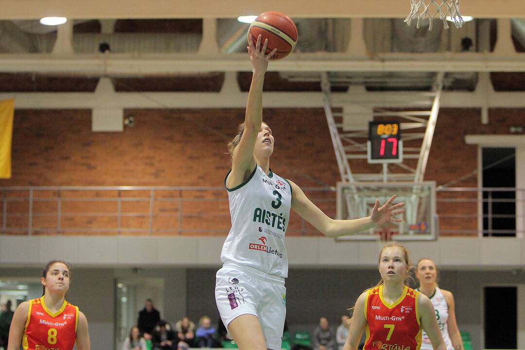 Moterų lyga: „Aistės-LSMU“ – „Fortūna“ 82:62