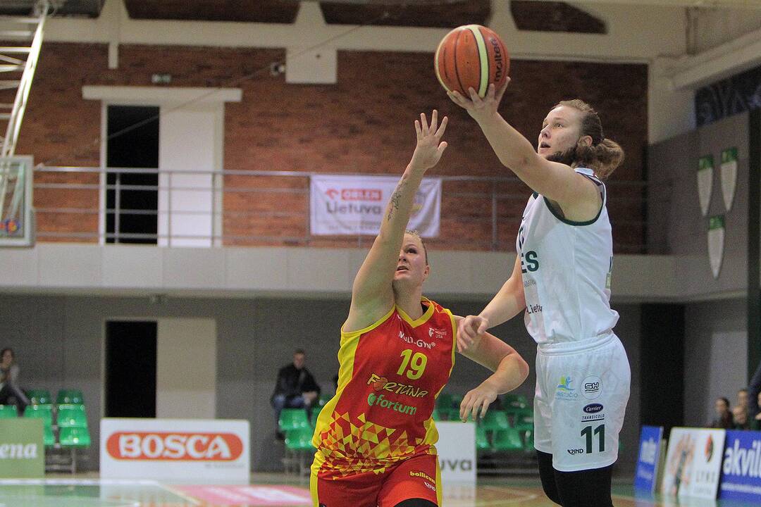 Moterų lyga: „Aistės-LSMU“ – „Fortūna“ 82:62