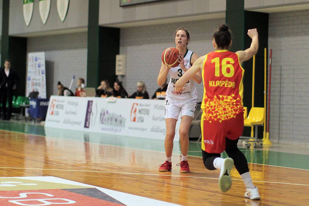 Moterų lyga: „Aistės-LSMU“ – „Fortūna“ 82:62