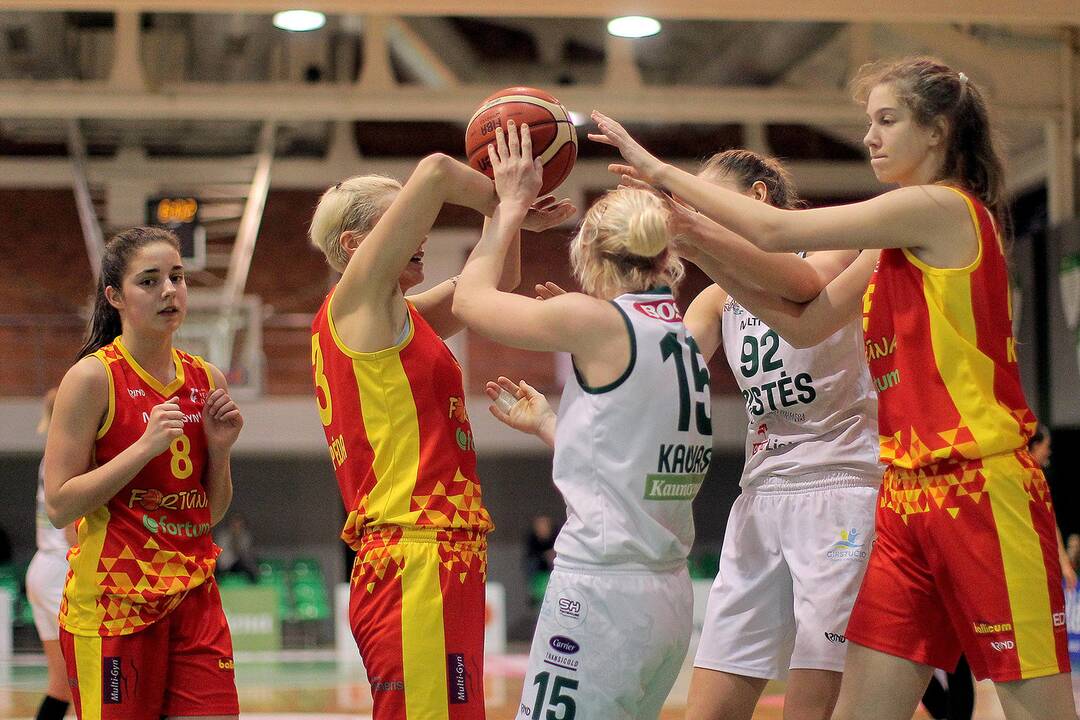 Moterų lyga: „Aistės-LSMU“ – „Fortūna“ 82:62