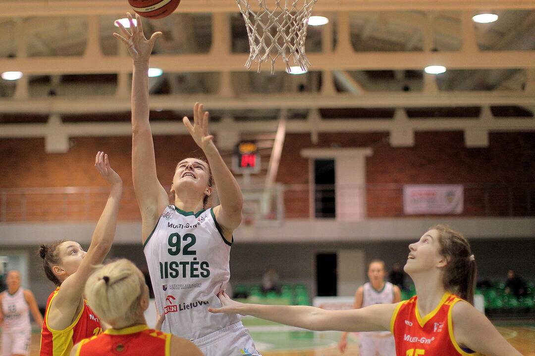 Moterų lyga: „Aistės-LSMU“ – „Fortūna“ 82:62