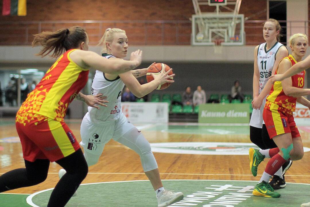Moterų lyga: „Aistės-LSMU“ – „Fortūna“ 82:62