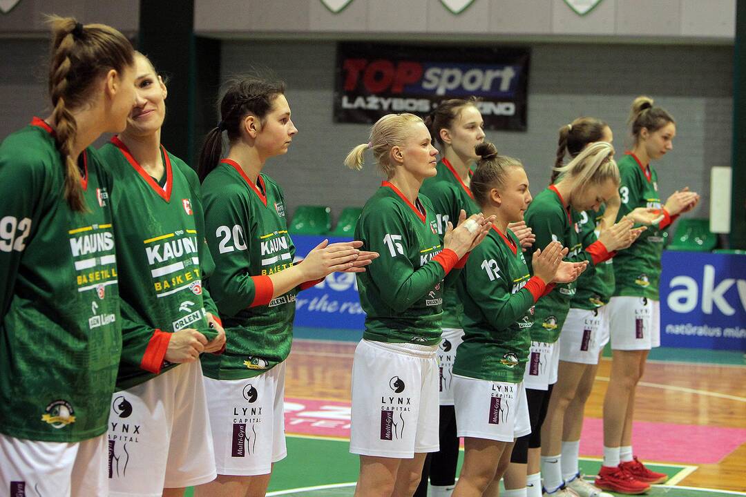 Moterų lyga: „Aistės-LSMU“ – TTT 60:74