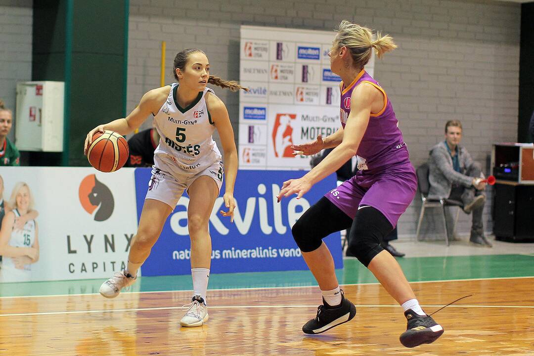 Moterų lyga: „Aistės-LSMU“ – TTT 60:74
