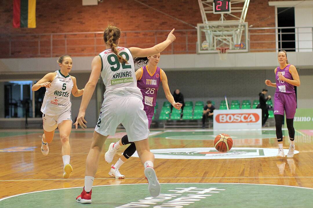 Moterų lyga: „Aistės-LSMU“ – TTT 60:74