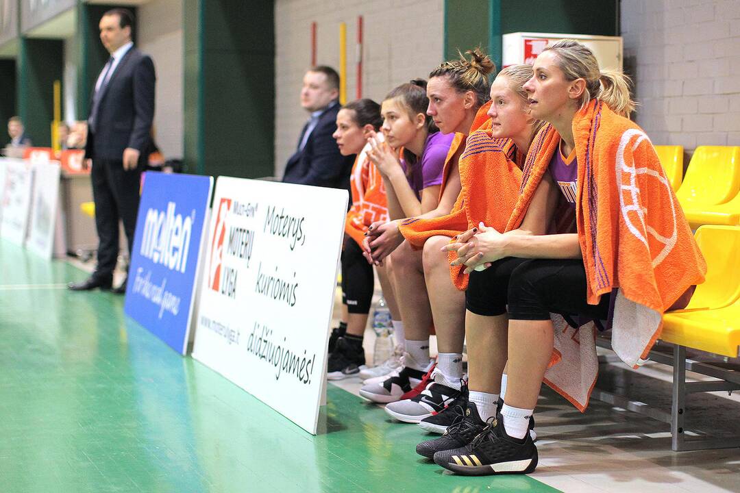 Moterų lyga: „Aistės-LSMU“ – TTT 60:74