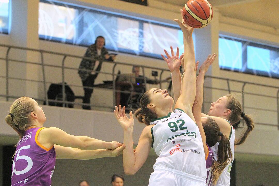 Moterų lyga: „Aistės-LSMU“ – TTT 60:74
