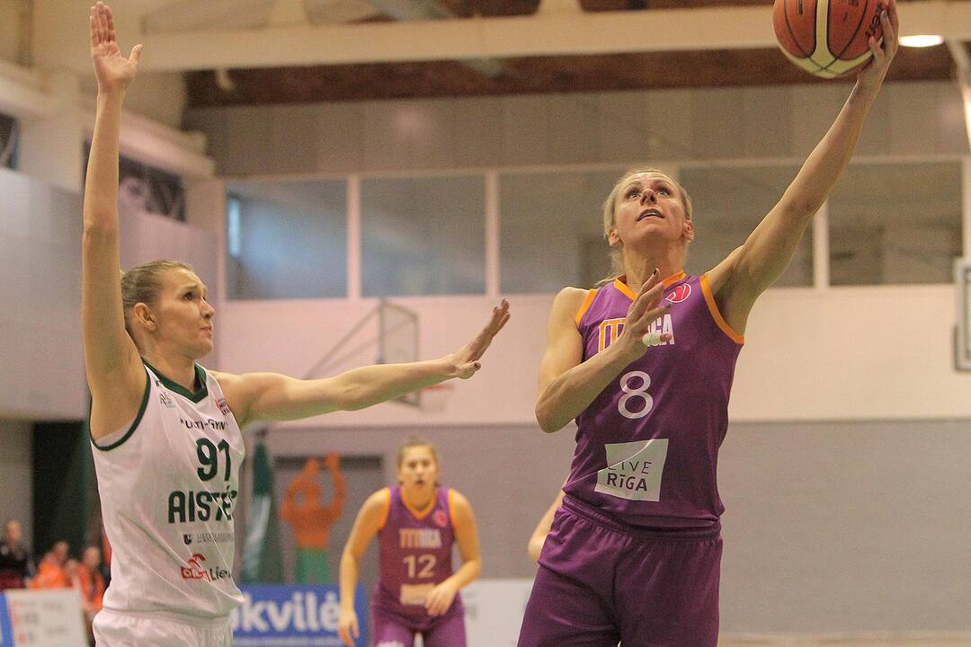 Moterų lyga: „Aistės-LSMU“ – TTT 60:74