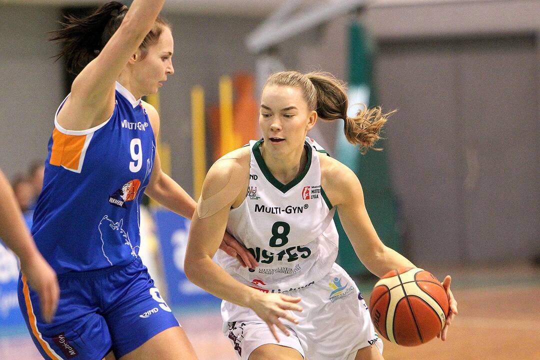 Moterų lyga: „Aistės-LSMU“ – „Vilkmergė“ 70:42