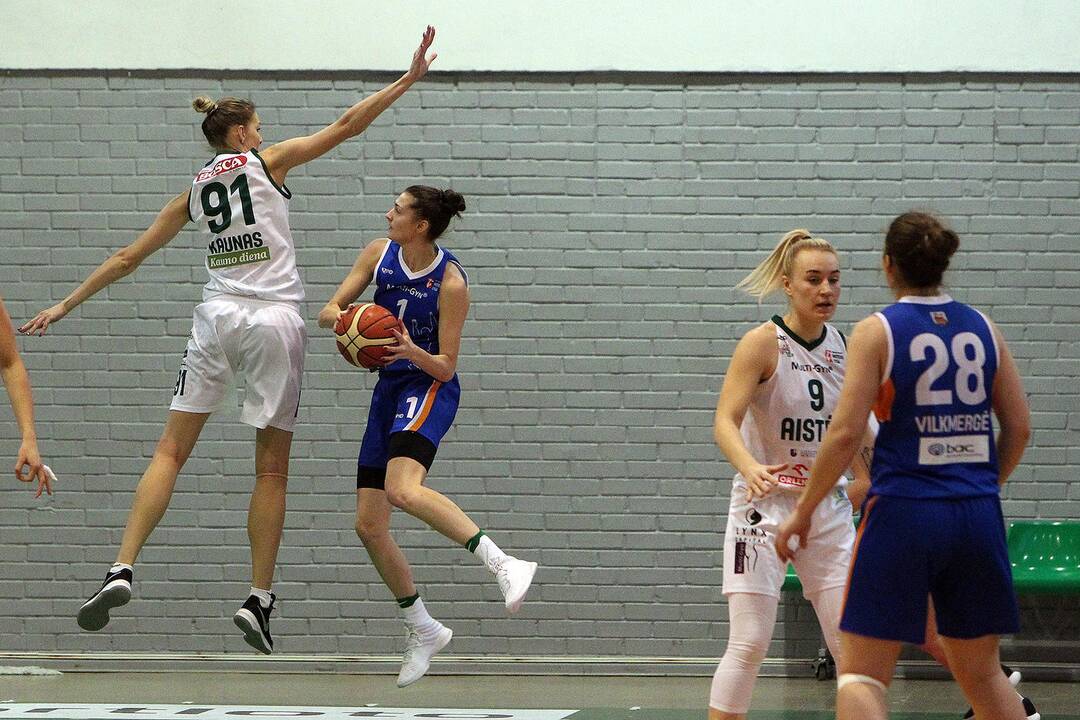 Moterų lyga: „Aistės-LSMU“ – „Vilkmergė“ 70:42