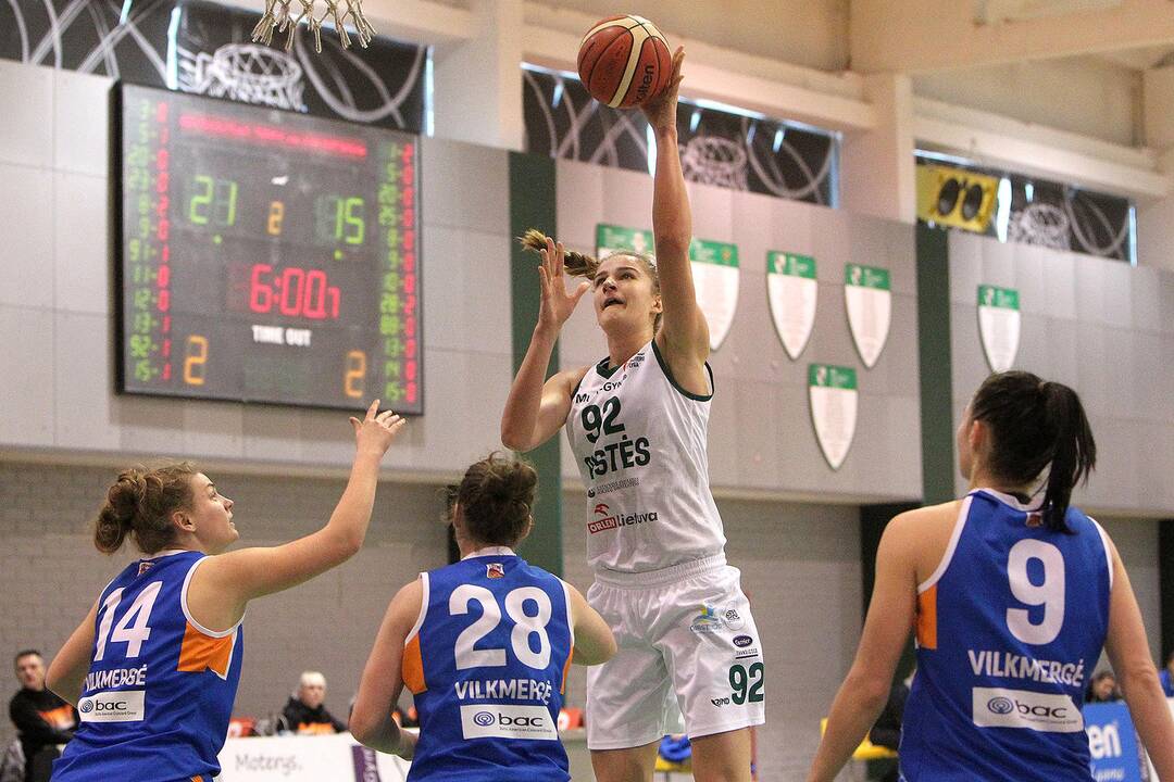 Moterų lyga: „Aistės-LSMU“ – „Vilkmergė“ 70:42