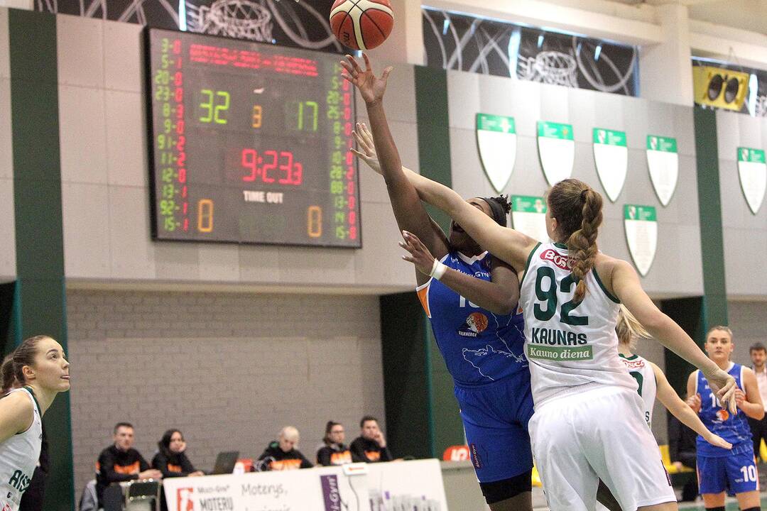 Moterų lyga: „Aistės-LSMU“ – „Vilkmergė“ 70:42