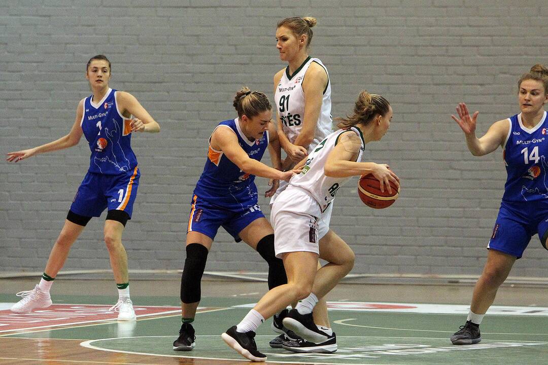 Moterų lyga: „Aistės-LSMU“ – „Vilkmergė“ 70:42