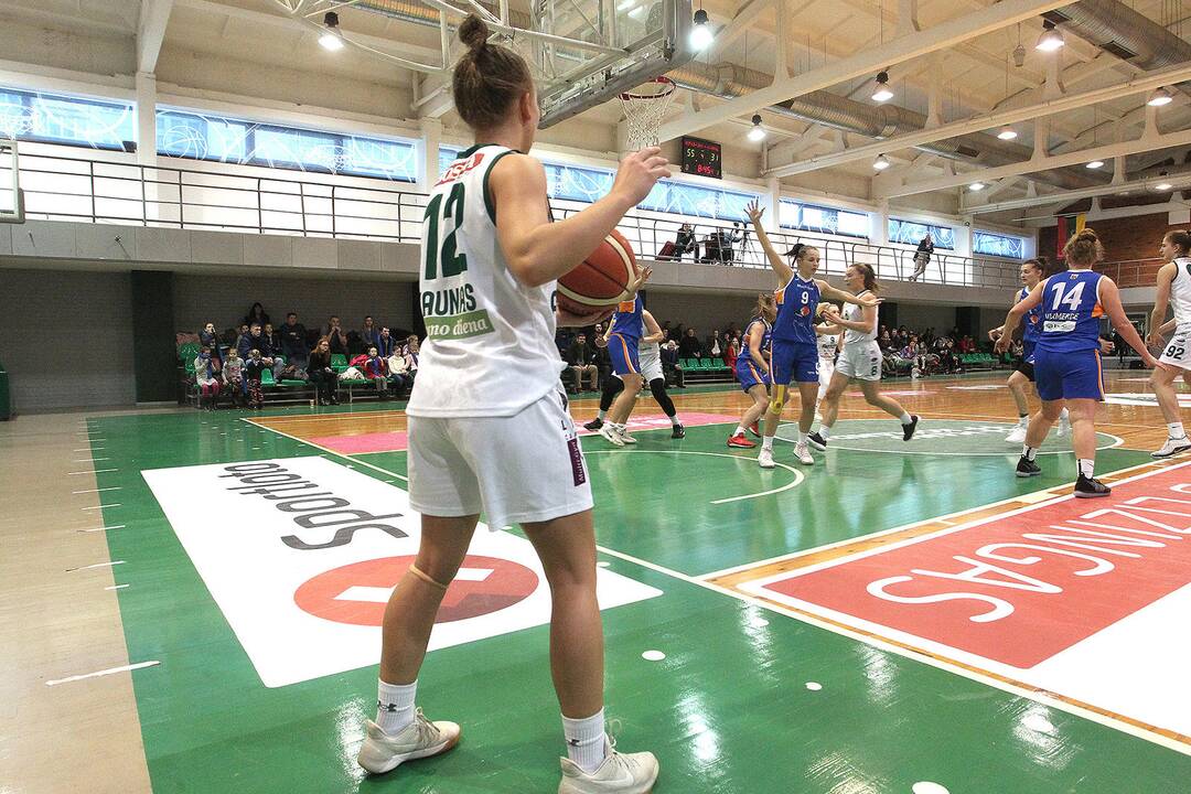 Moterų lyga: „Aistės-LSMU“ – „Vilkmergė“ 70:42