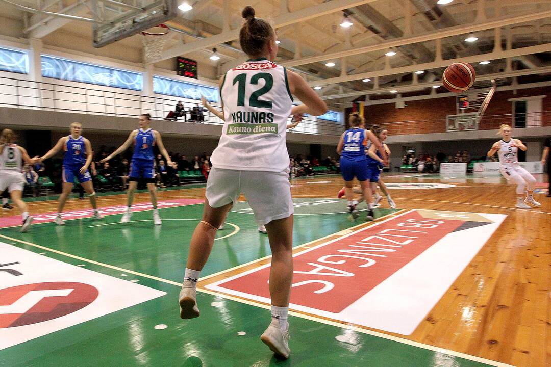 Moterų lyga: „Aistės-LSMU“ – „Vilkmergė“ 70:42