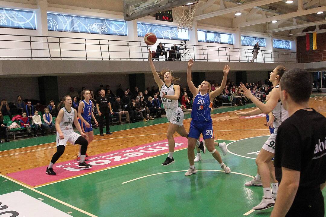 Moterų lyga: „Aistės-LSMU“ – „Vilkmergė“ 70:42