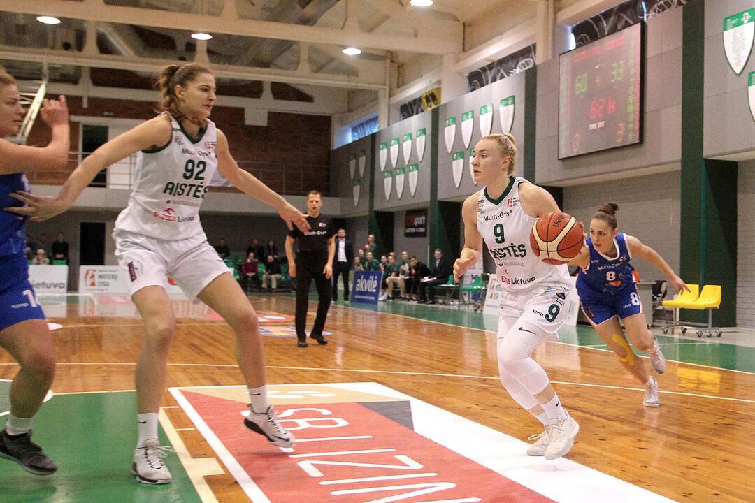 Moterų lyga: „Aistės-LSMU“ – „Vilkmergė“ 70:42