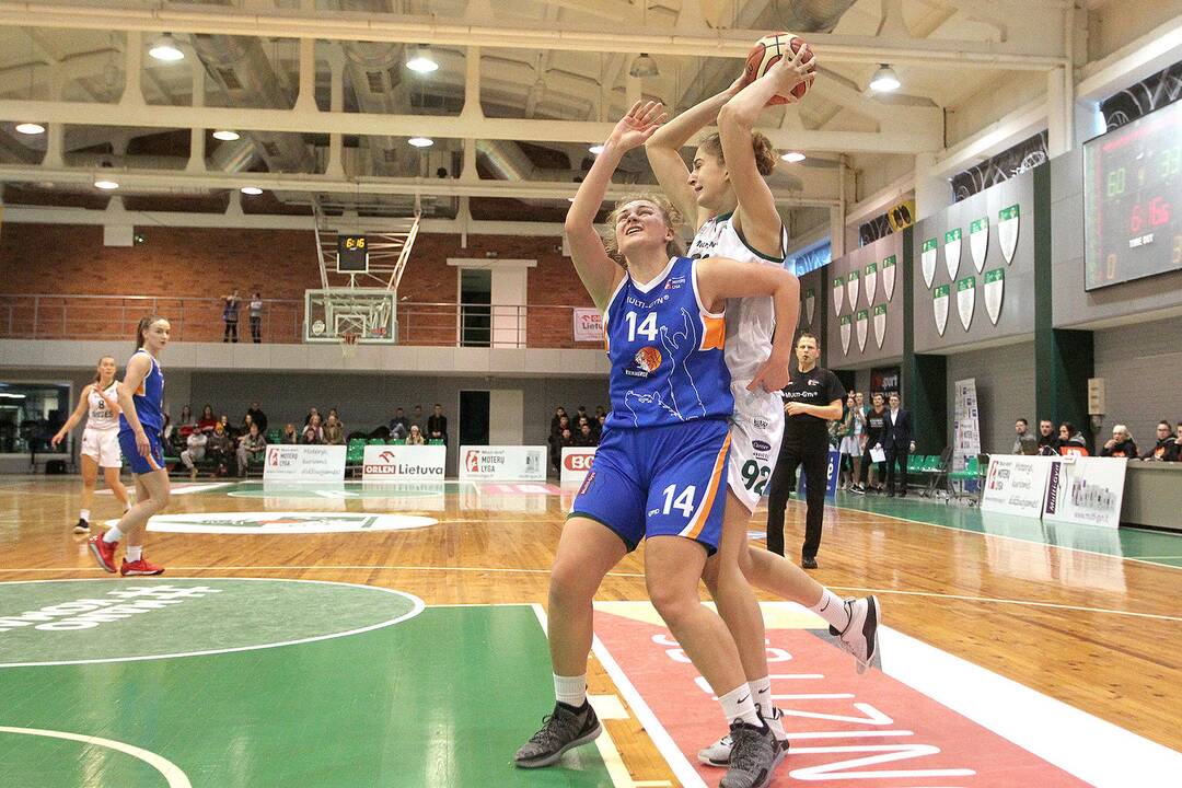 Moterų lyga: „Aistės-LSMU“ – „Vilkmergė“ 70:42