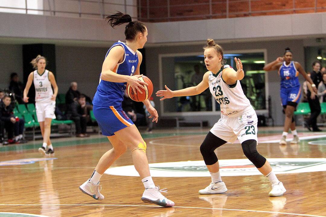 Moterų lyga: „Aistės-LSMU“ – „Vilkmergė“ 70:42