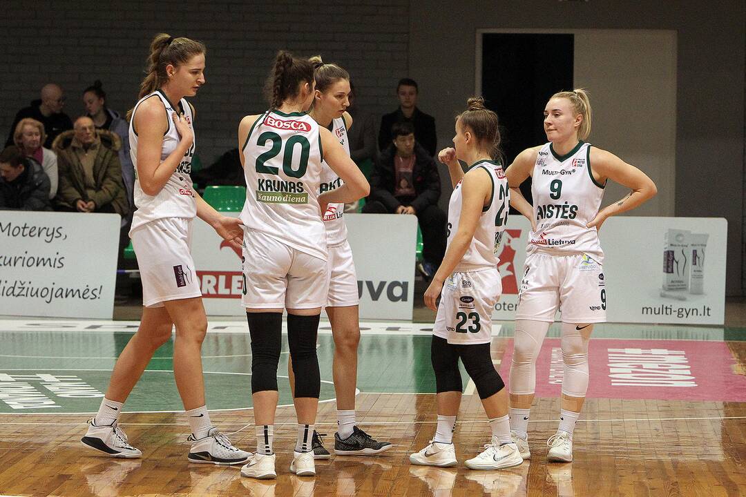 Moterų lyga: „Aistės-LSMU“ – „Vilkmergė“ 70:42