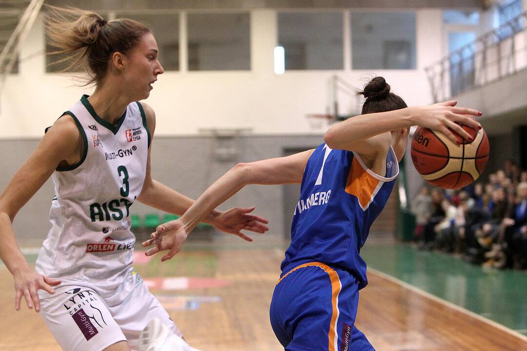 Moterų lyga: „Aistės-LSMU“ – „Vilkmergė“ 70:42