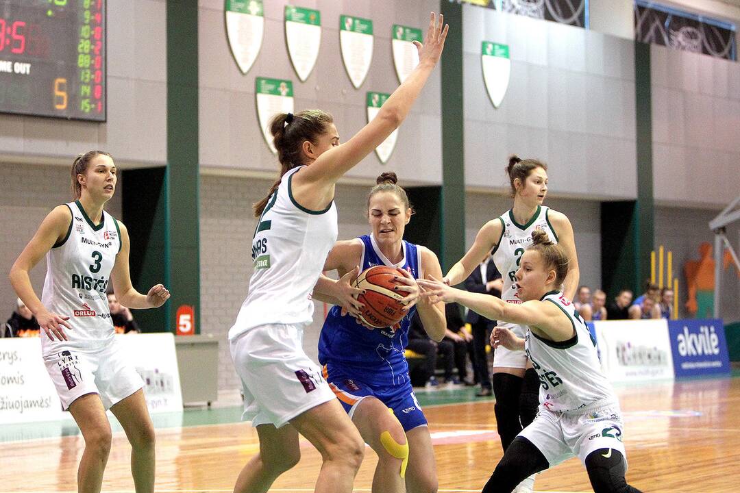 Moterų lyga: „Aistės-LSMU“ – „Vilkmergė“ 70:42