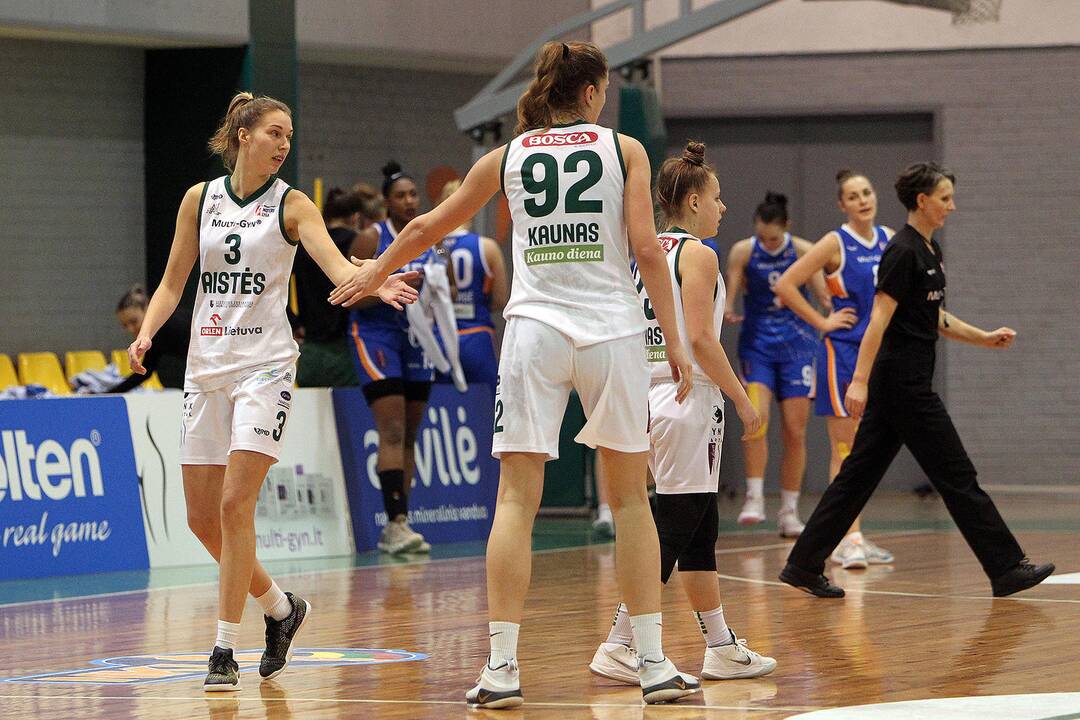 Moterų lyga: „Aistės-LSMU“ – „Vilkmergė“ 70:42