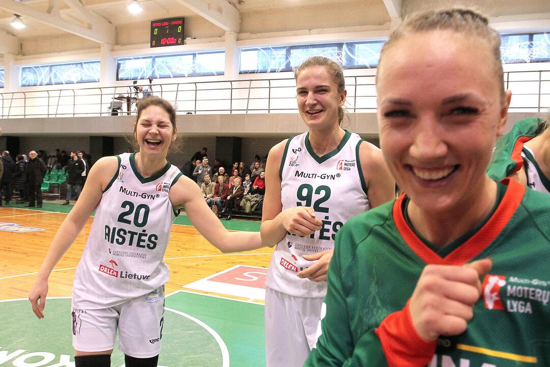 Moterų lyga: „Aistės-LSMU“ – „Vilkmergė“ 70:42