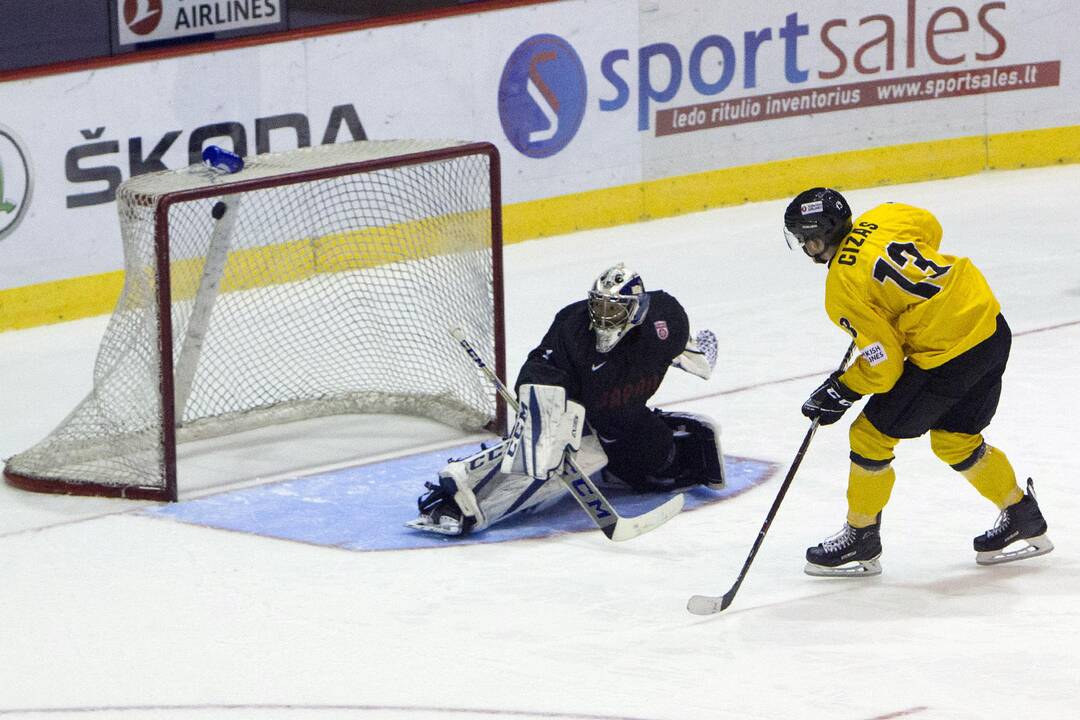 Ledo ritulys: Lietuva – Japonija 3:2