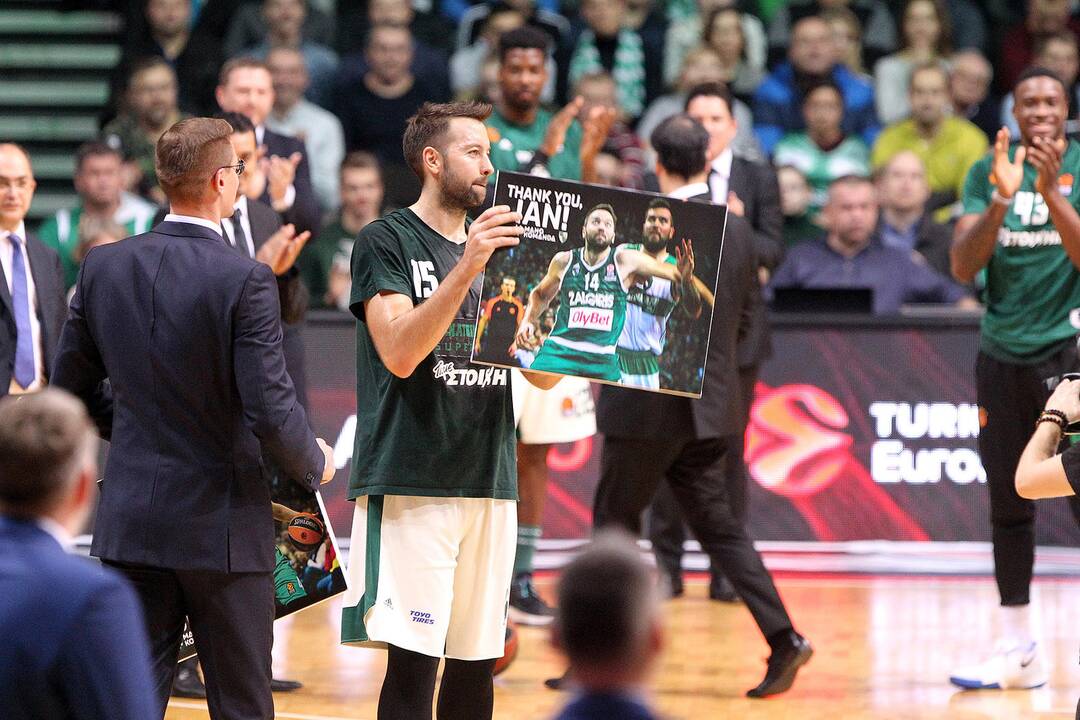 Eurolyga: „Žalgiris“ – „Panathinaikos“ 80:74