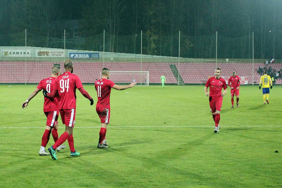 A lyga: „Sūduva“ – „Atlantas“ 6:0