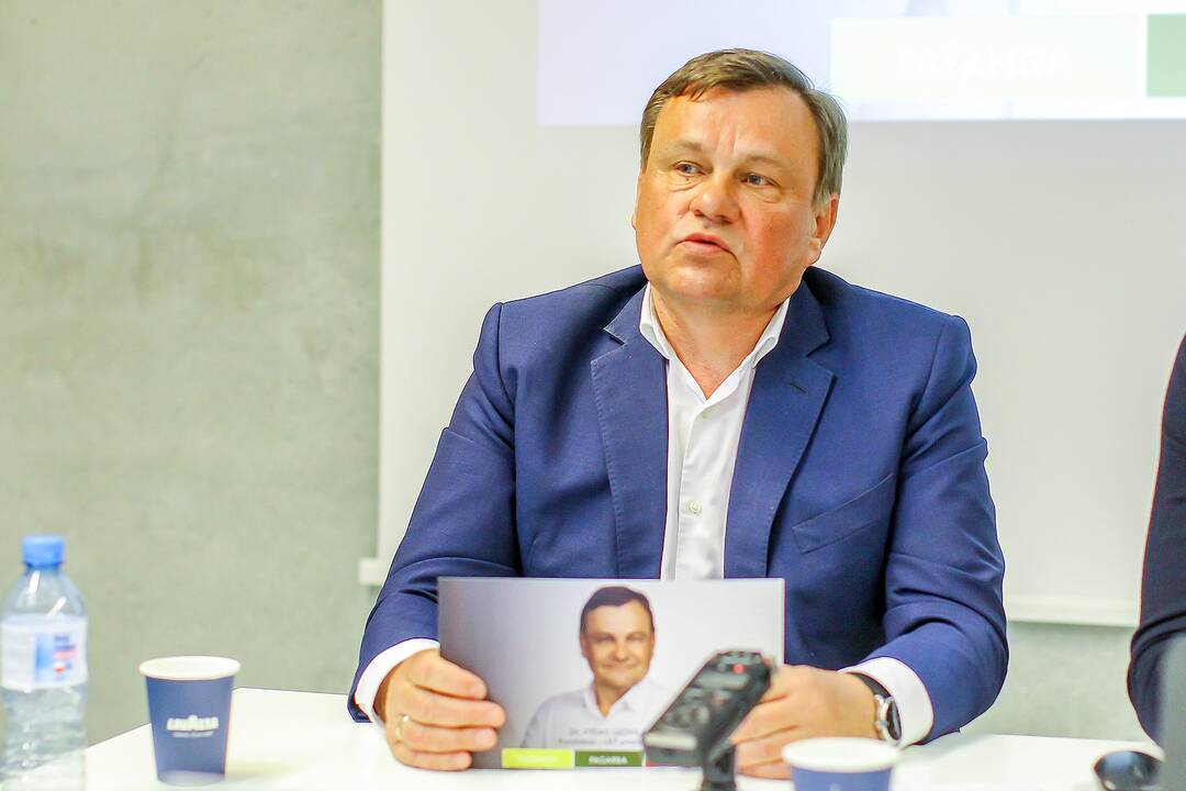 Kandidato į LKF prezidentus V. Gedvilo pristatymas