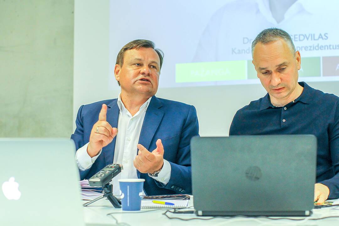 Kandidato į LKF prezidentus V. Gedvilo pristatymas