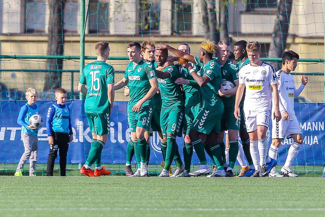 A lyga: „Hegelmann“ – „Kauno Žalgiris“ 2:3