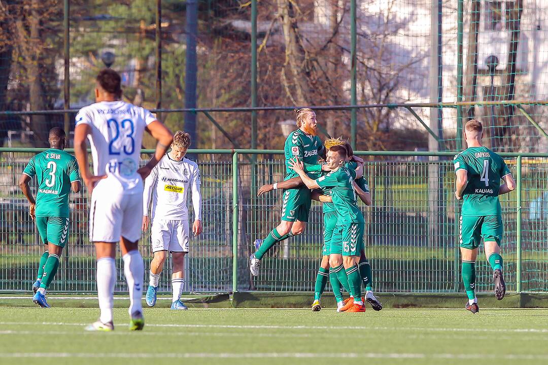 A lyga: „Hegelmann“ – „Kauno Žalgiris“ 2:3