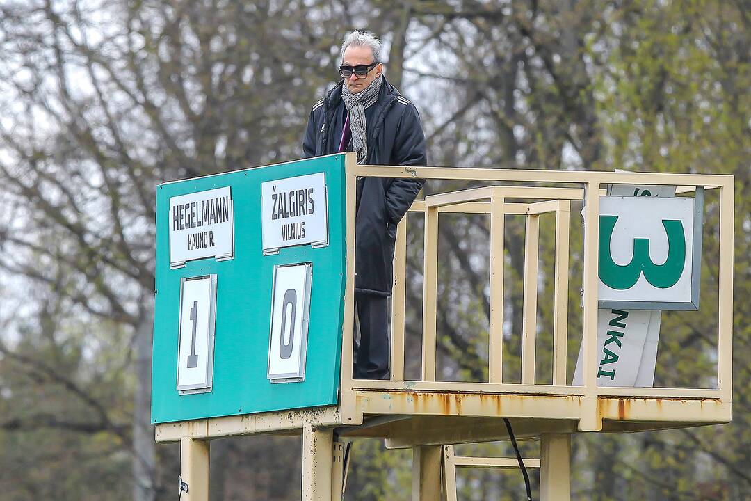 A lyga: „Hegelmann“ – Vilniaus „Žalgiris“ 2:1