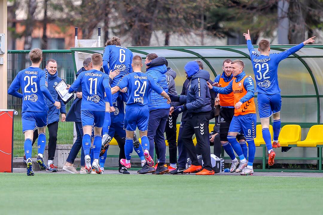 A lyga: „Hegelmann“ – Vilniaus „Žalgiris“ 2:1