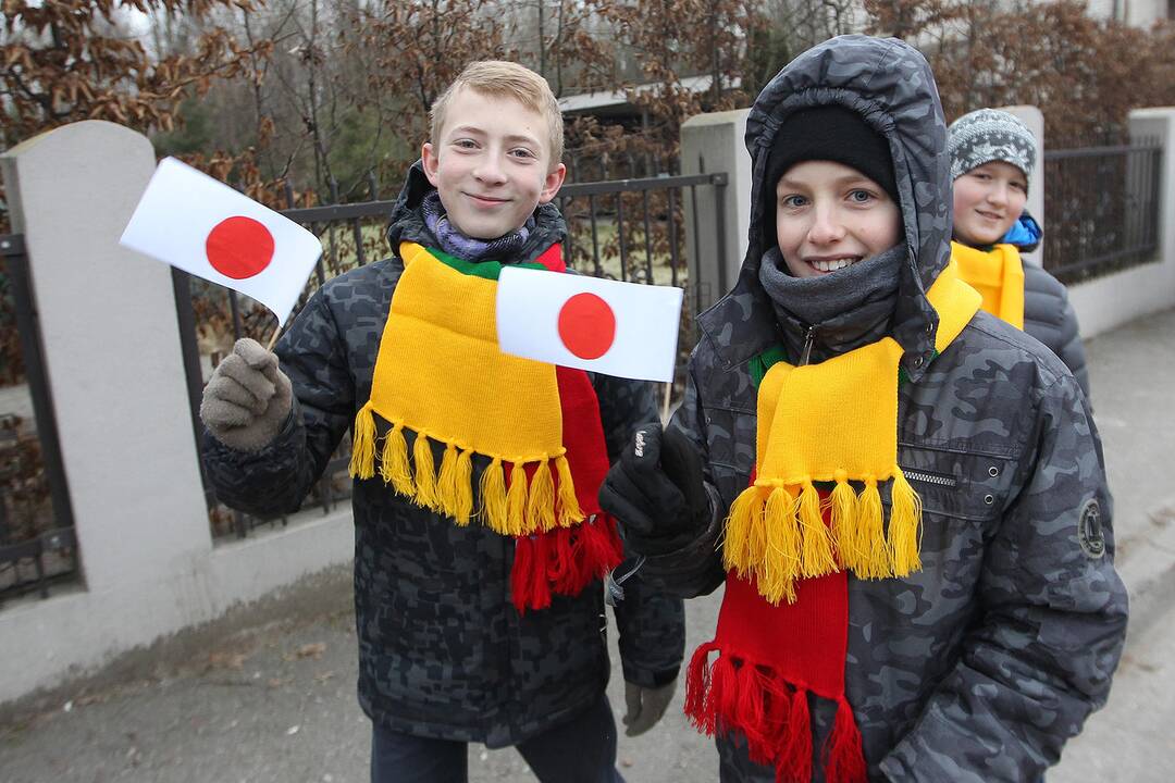 Japonijos premjero Šinzo Abės vizitas Kaune