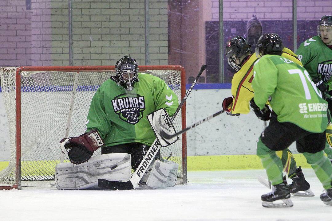 NLRL: „Kaunas Hockey“ – „Gel. vilkas“ 3:2