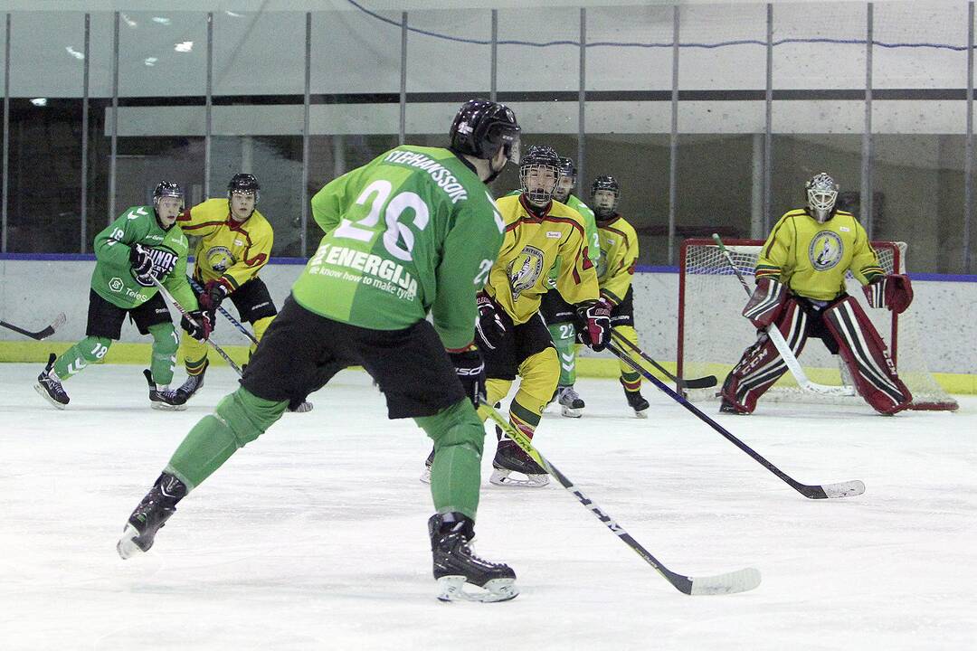 NLRL: „Kaunas Hockey“ – „Gel. vilkas“ 3:2