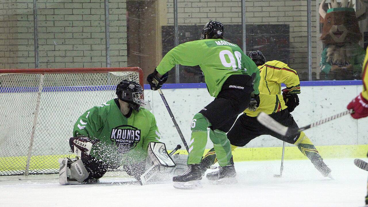 NLRL: „Kaunas Hockey“ – „Gel. vilkas“ 3:2