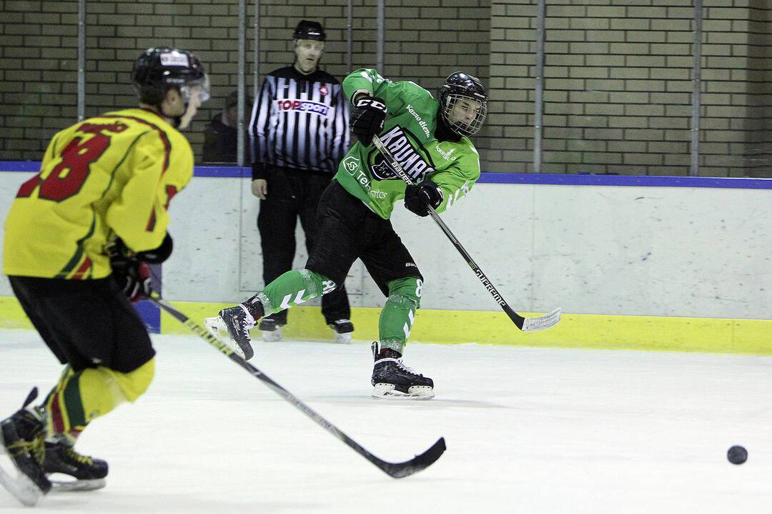 NLRL: „Kaunas Hockey“ – „Gel. vilkas“ 3:2
